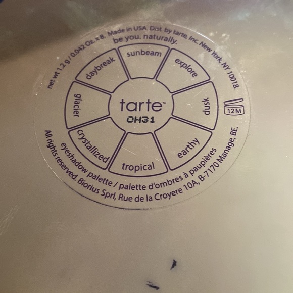 Tarte Palette Full Size 8 Eyeshadow Be You, NEW - Picture 7 of 8